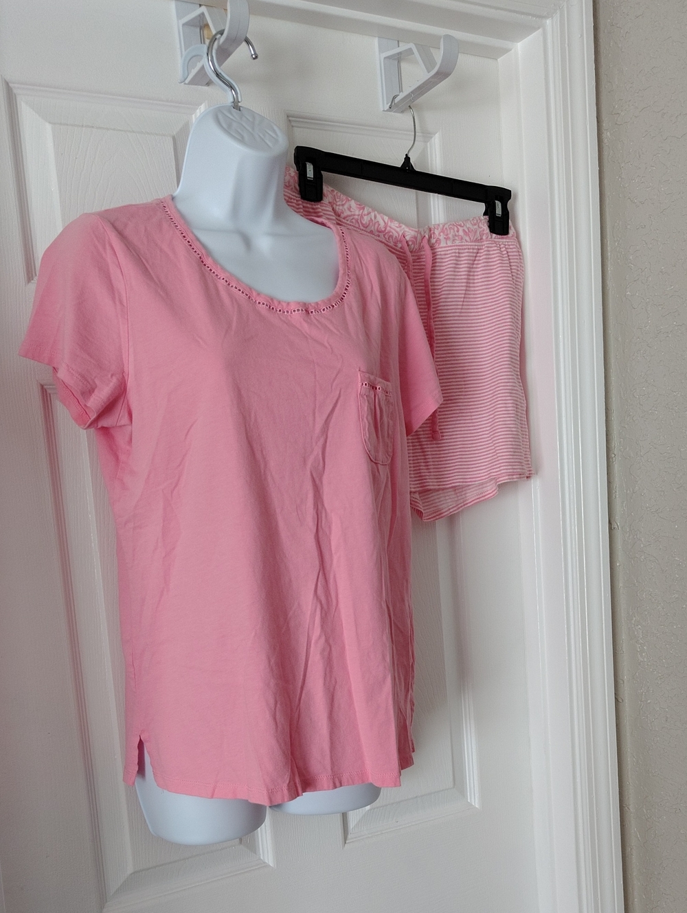 Carole Hochman Cotton PJ Shorts Set Medium - Picture 3 of 8